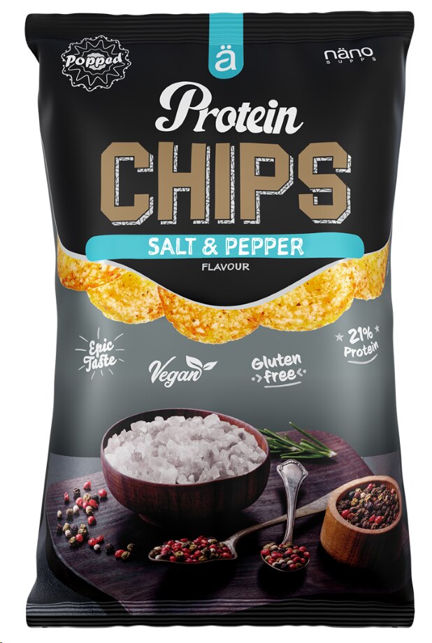 Näno Supps Protein Chips Salt & Pepper 40 g