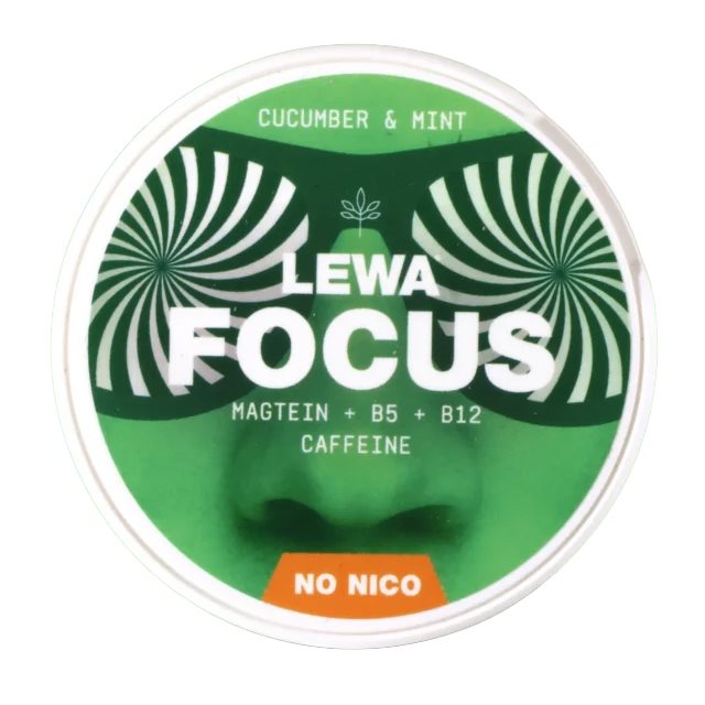 LEWA Focus Cucumber & Mint Nikotinfritt snus 1 dosa