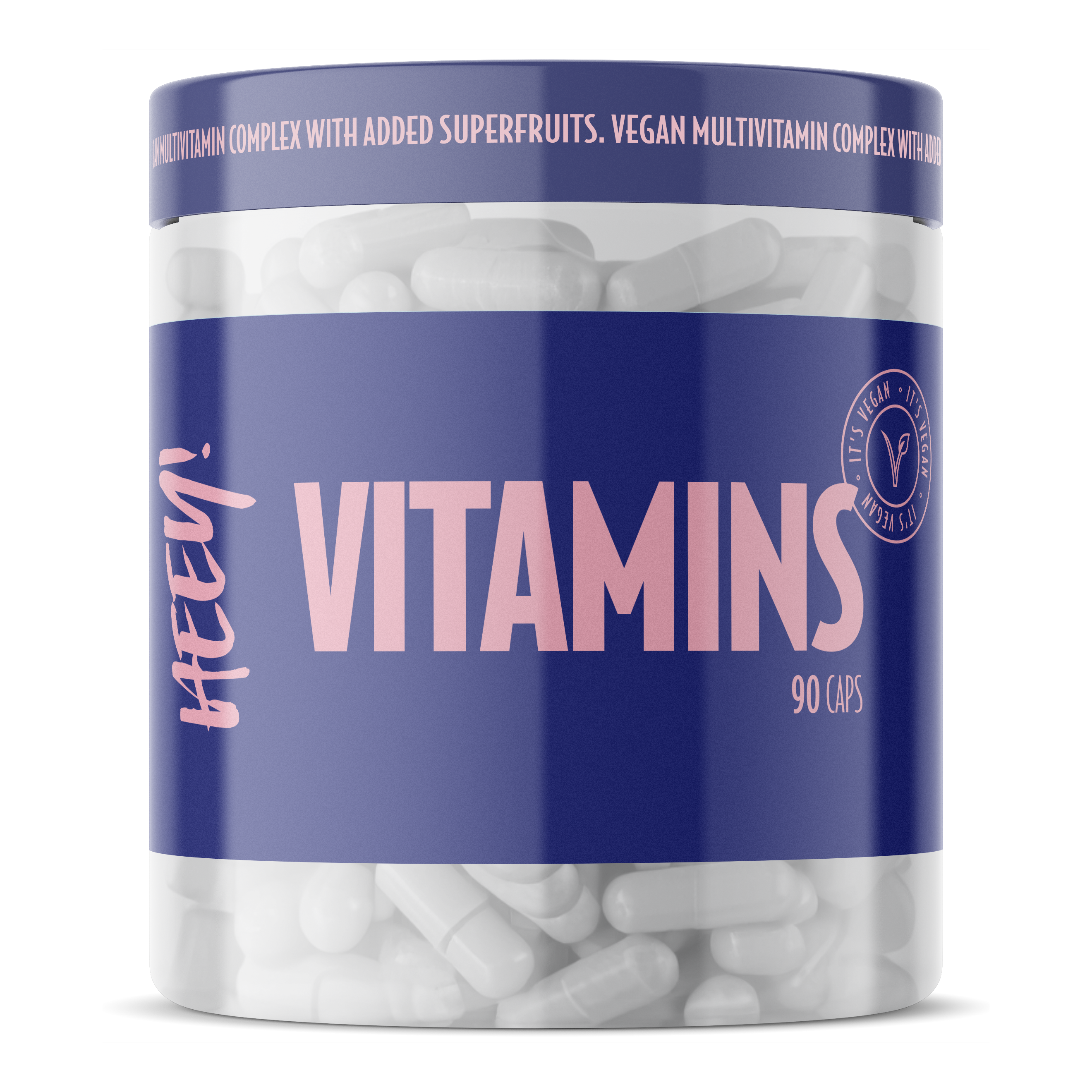 Heey! Multivitamin + Superfruits 90 kapslar