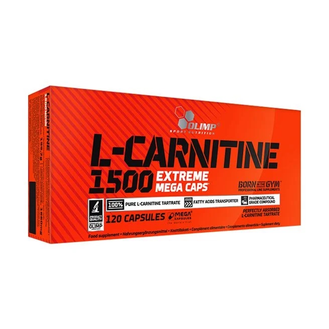 Olimp Sport Nutrition L-Carnitine 1500 Extreme 120 Mega Kapslar