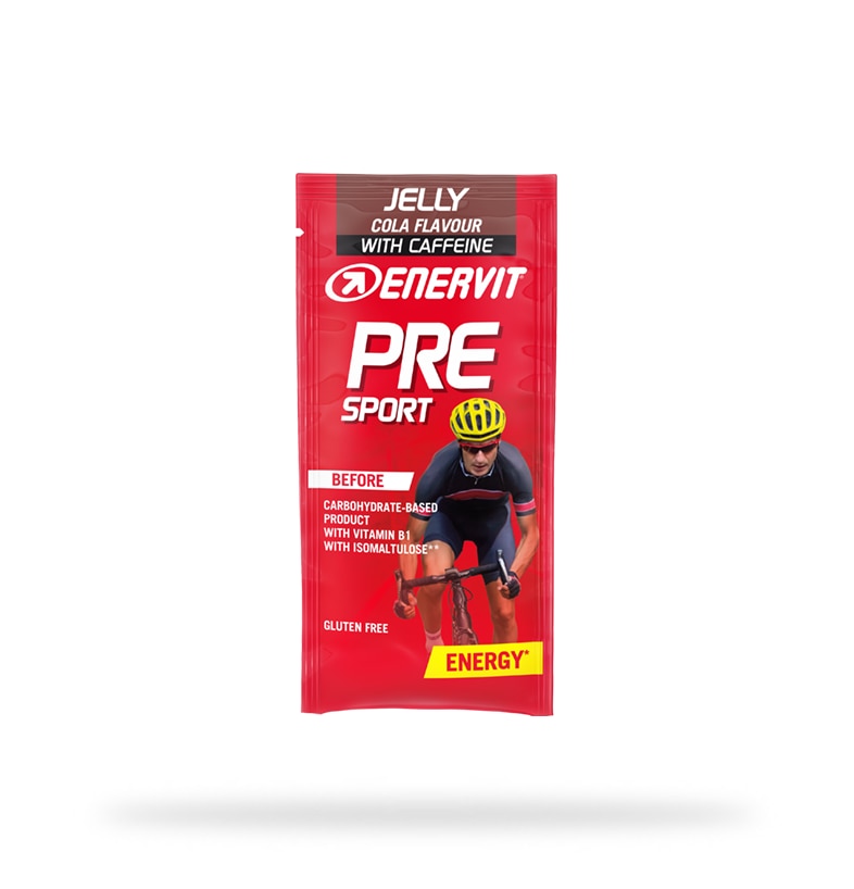 Enervit Pre Sport  Jelly Cola med koffein 45g 