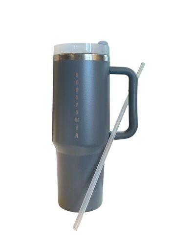 Bodypower Tumbler Matt Grey 1200ml