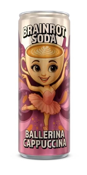 Brainrot Soda Ballerina Cappuccina 250ml