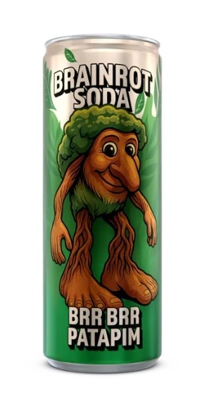 Brainrot Soda Brr Brr Patapim 250ml