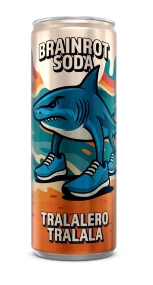 Brainrot Soda Tralalero Tralala 250ml