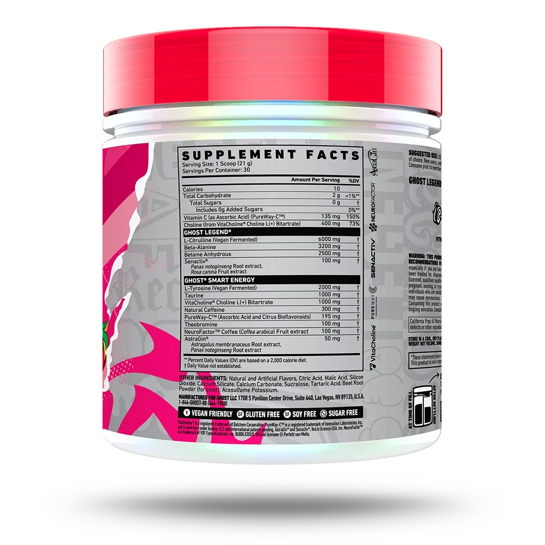 Ghost Legend V4 Strawberry Splash 30 servings
