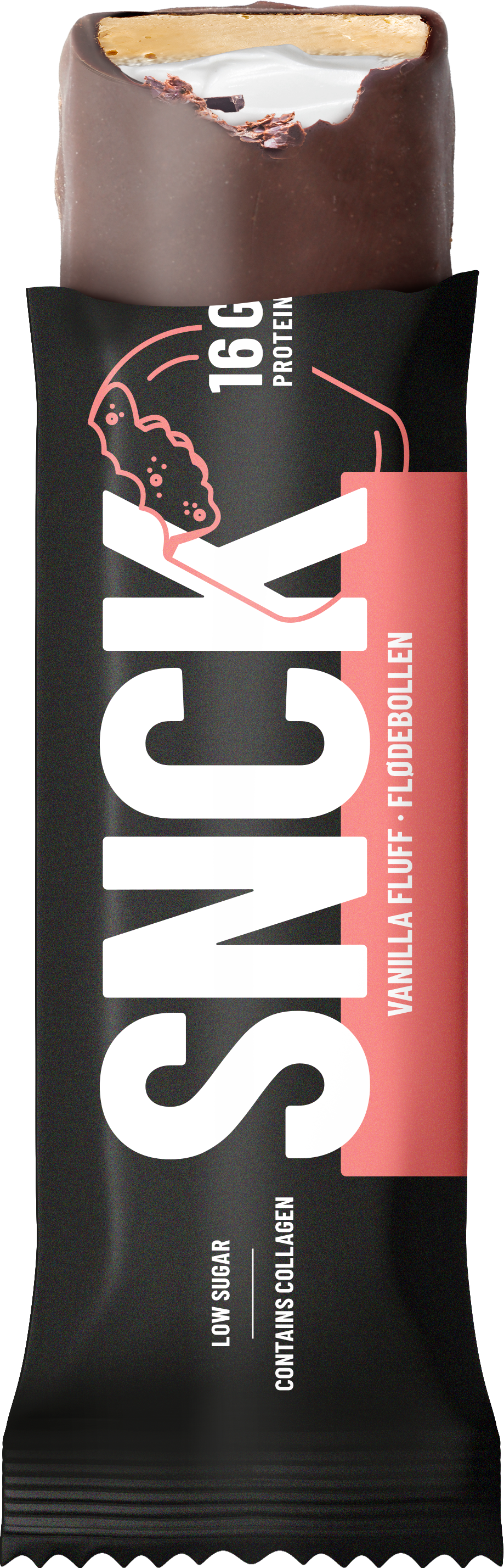 SNCK Proteinbar Vanilla Fluff 12x55g