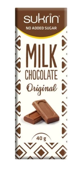Sukrin Milk Chocolate 40g