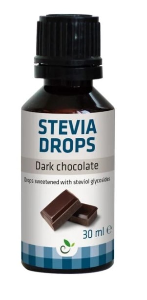 Sukrin Stevia Drops Dark Chocolate 30 ml
