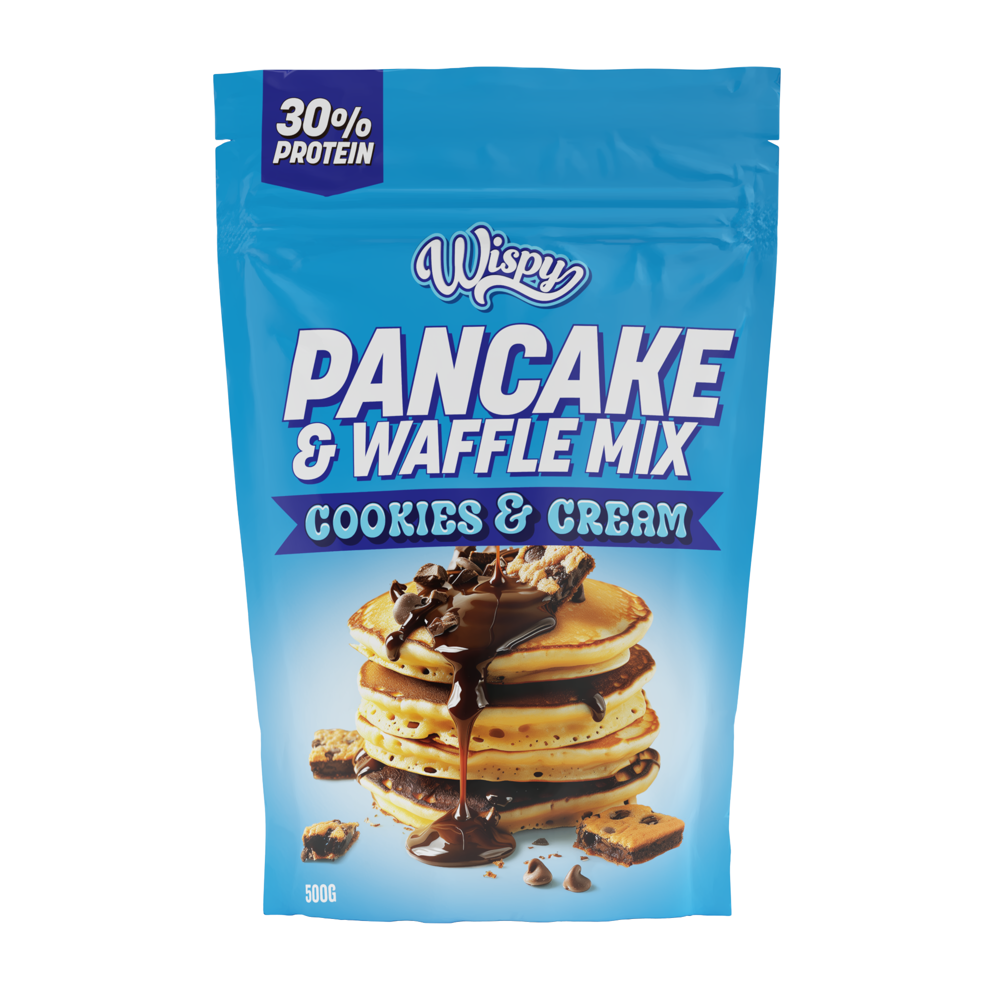 Wispy Pancake Cookies & Cream 500g