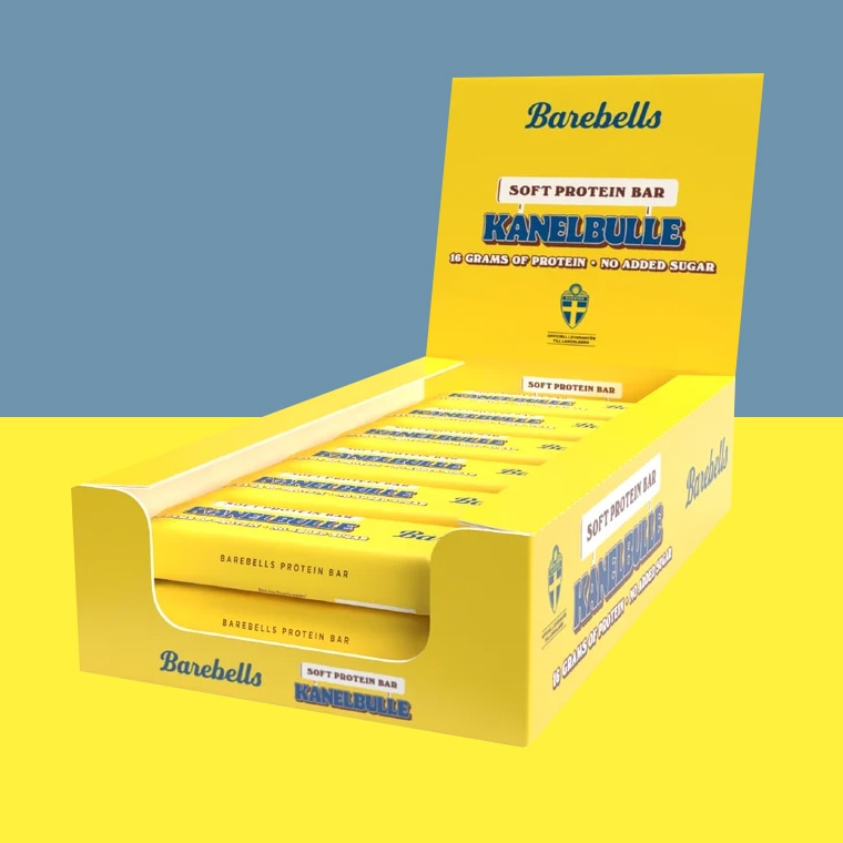 Barebells Kanelbulle Sverige 12x55g