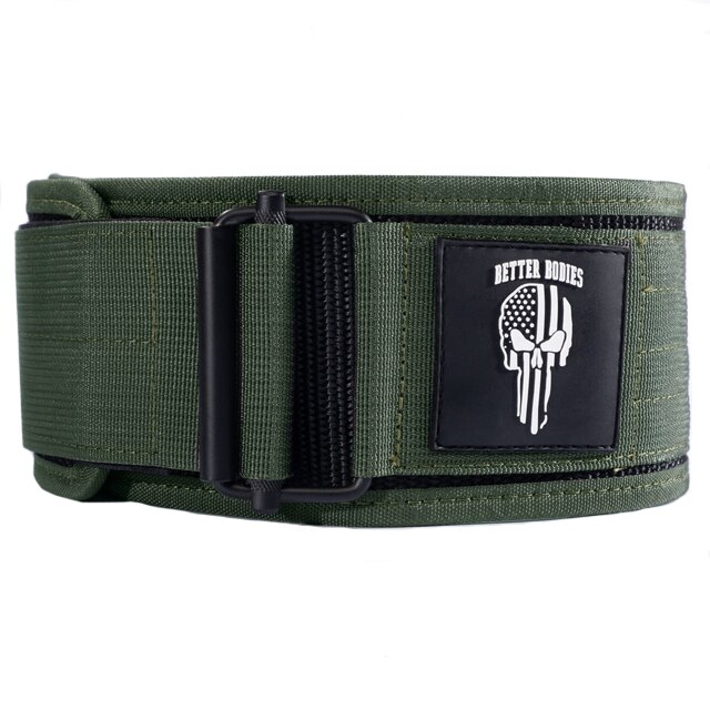 Better Bodies Quick Lock Belt Green/White