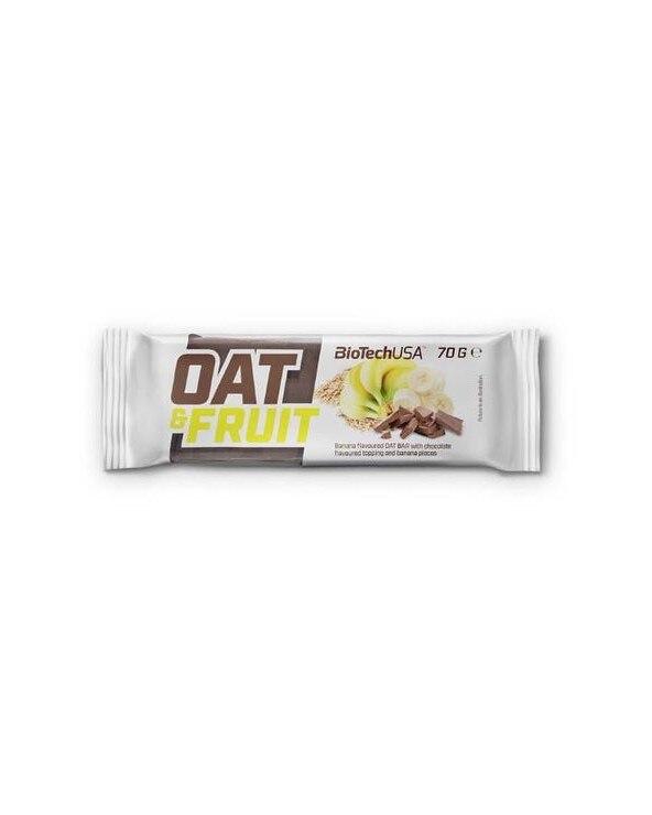 BioTechUSA Oat & Fruit Bar Chocolate Banana 20x70g
