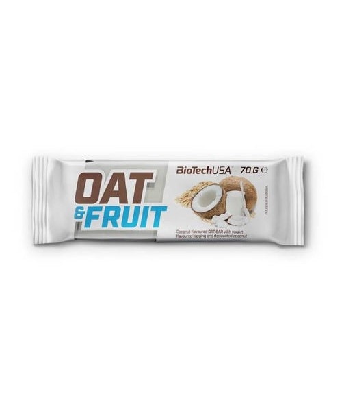 BioTechUSA Oat & Fruit Bar Coconut Yoghurt 20x70g