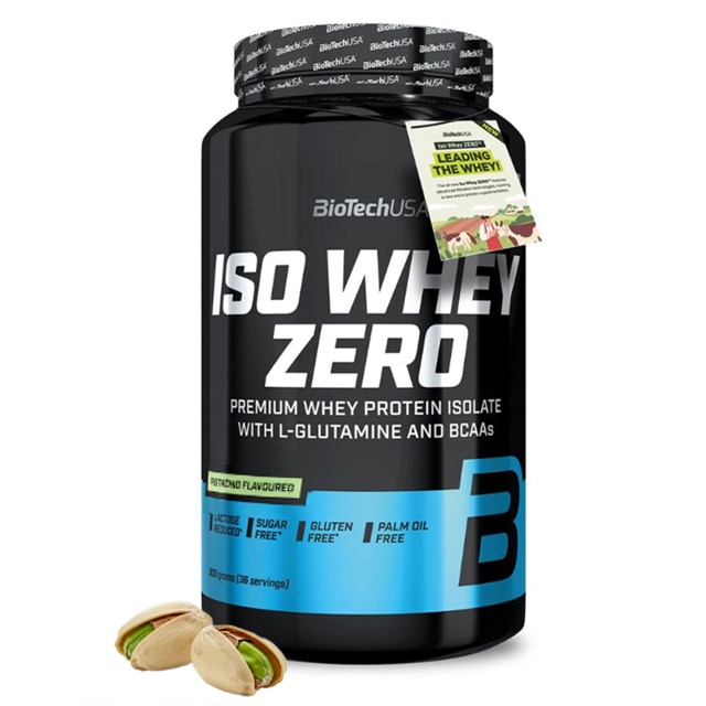 BioTechUSA Iso Whey Zero Pistachio 908g