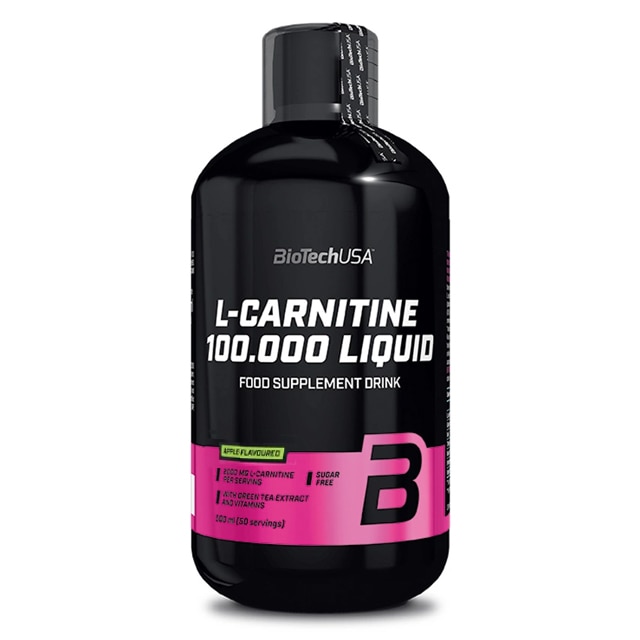 BioTechUSA L-Carnitine 100.000 Liquid Apple 500ml