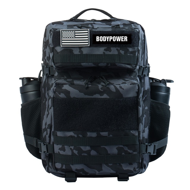Bodypower Tactical Backpack Black Camo