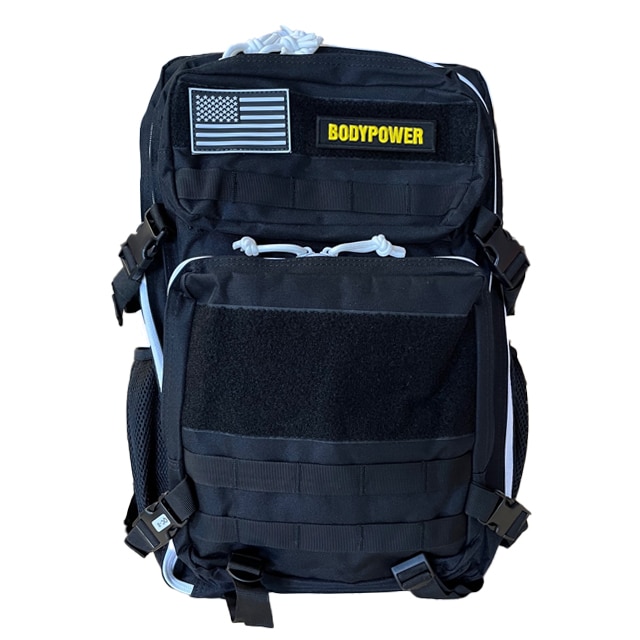 Bodypower Tactical Backpack Black/White
