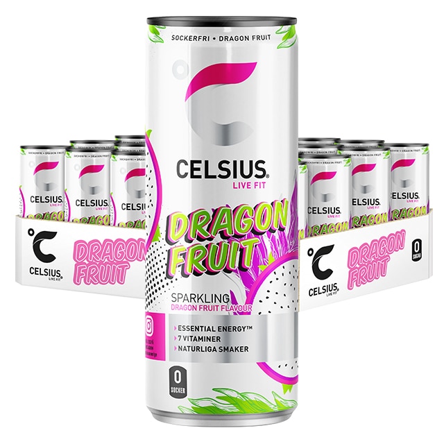 Celsius Dragon Fruit 24x355ml
