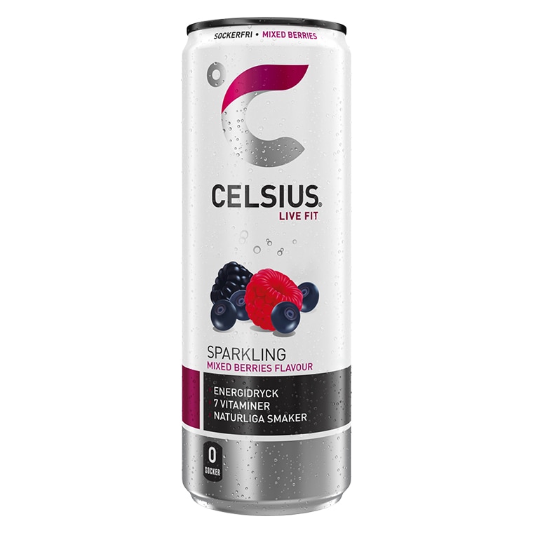 Celsius Mixed Berries 355ml