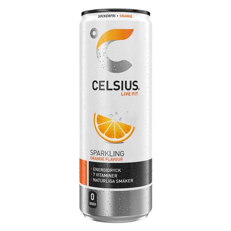 Celsius Orange 355ml