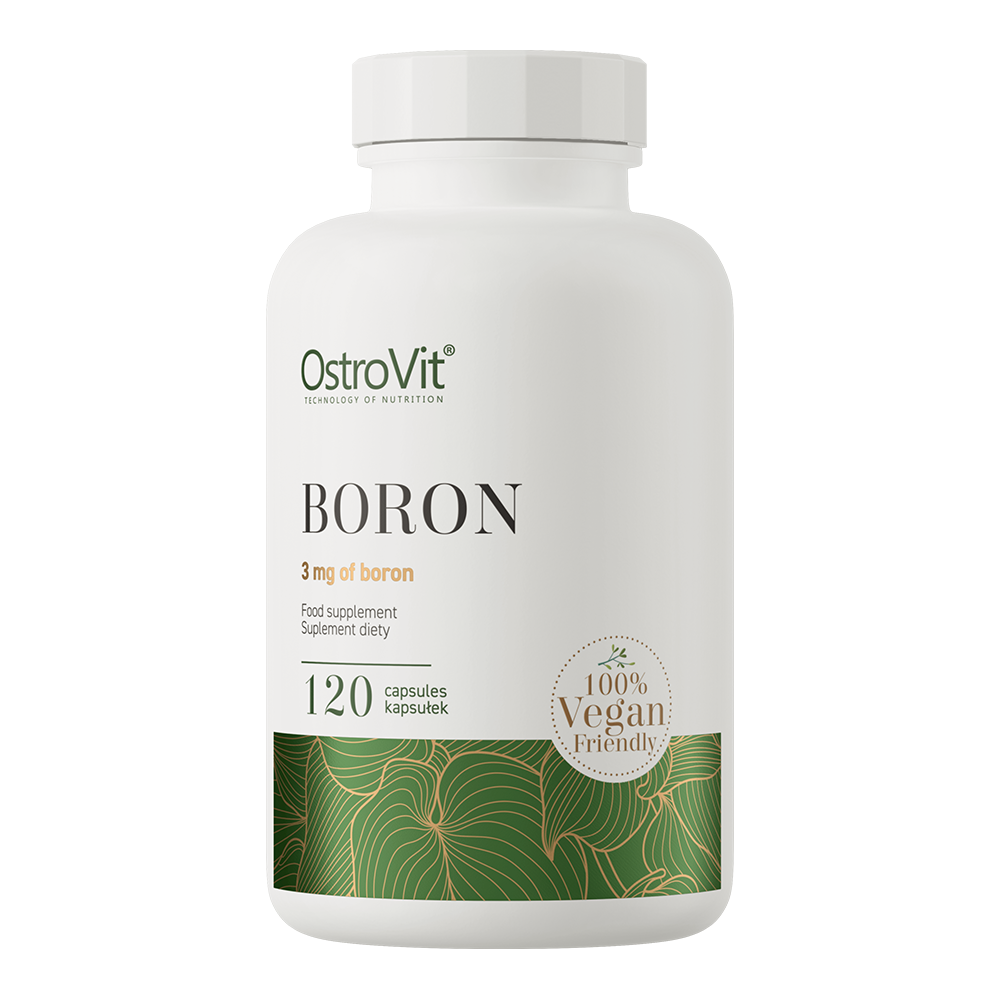 OstroVit Boric Acid VEGE 120 Kapslar 