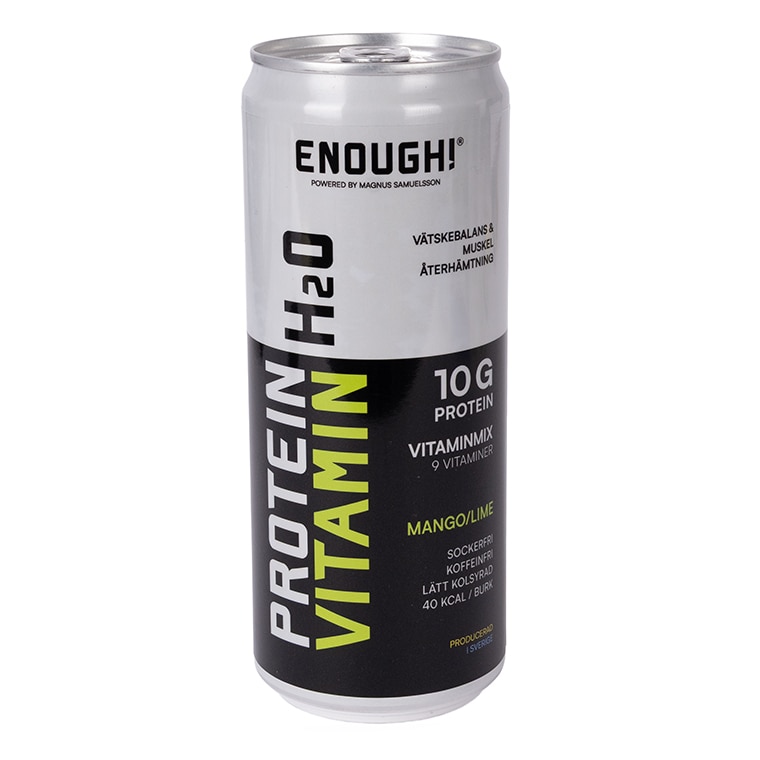 Enough Protein & Vitamin H20 Mango Lime 330ml