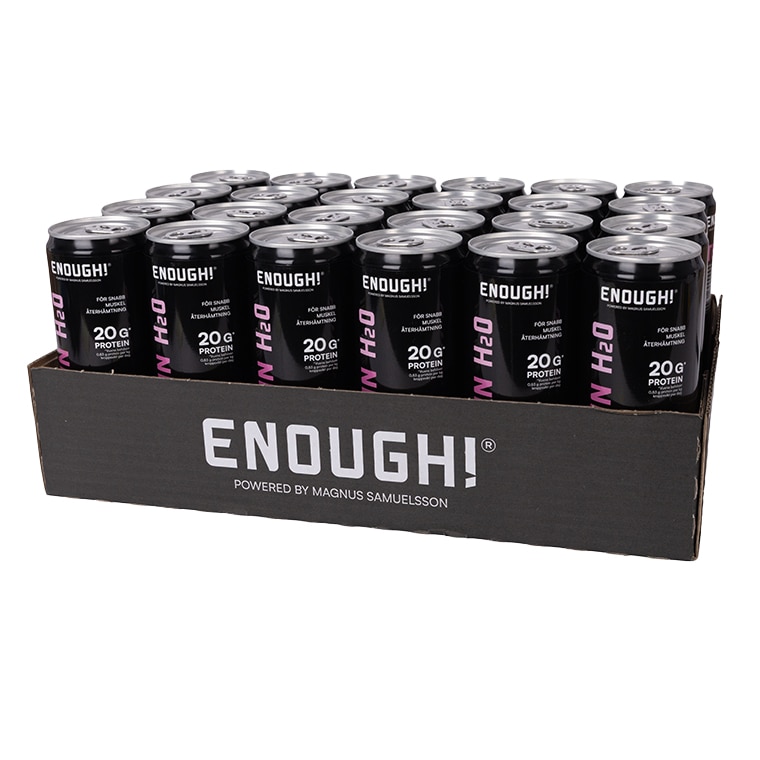 Enough Proteinvatten Skogsbär 24x330ml