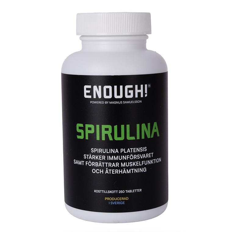 Enough Spirulina 250 tabletter