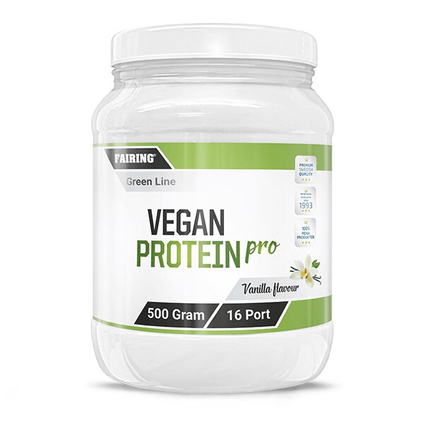 Fairing vegan protein van