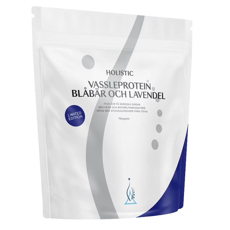 Holistic Vassleprotein Blåbär & Lavendel 750g