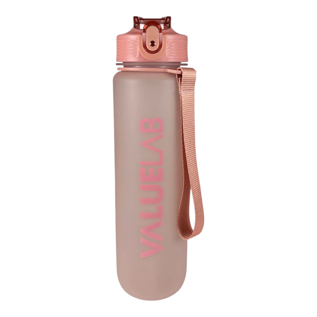 Valuelab Vattenflaska Pink 1000ml
