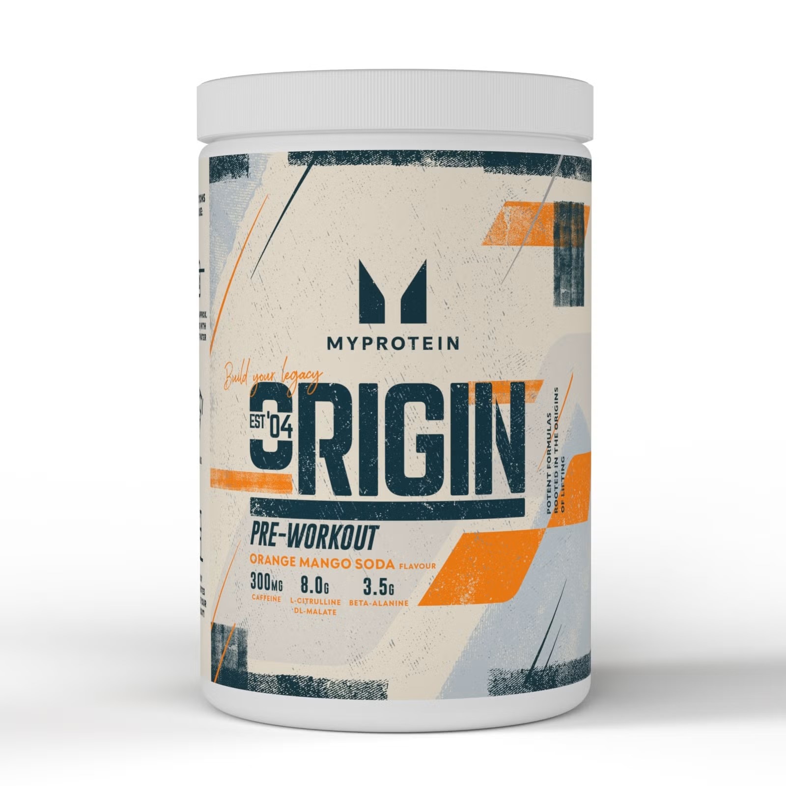 MyProtein Origin PWO Orange Mango 600g 