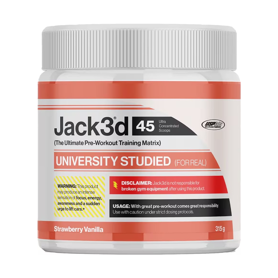 USP Labs Jack3d Strawberry Vanilla 315g