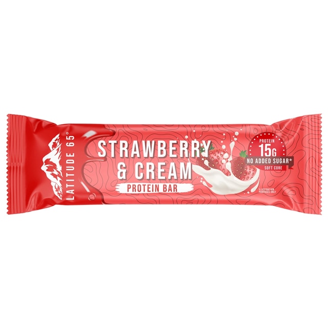 Latitude 65 Proteinbar Strawberry & Cream 45g