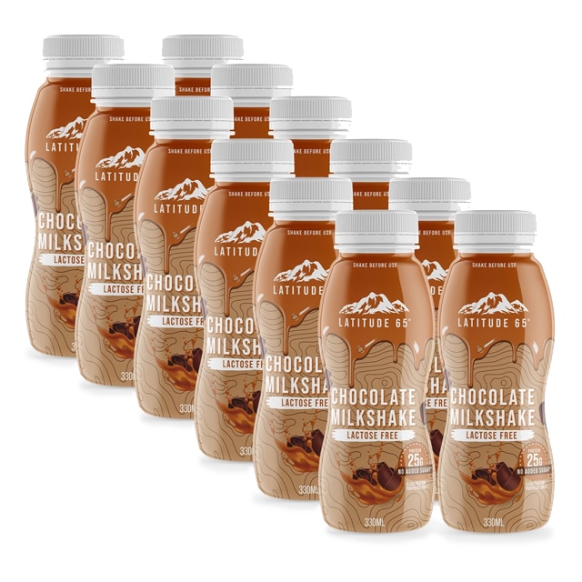 Latitude 65 Milkshake Chocolate 12x330ml