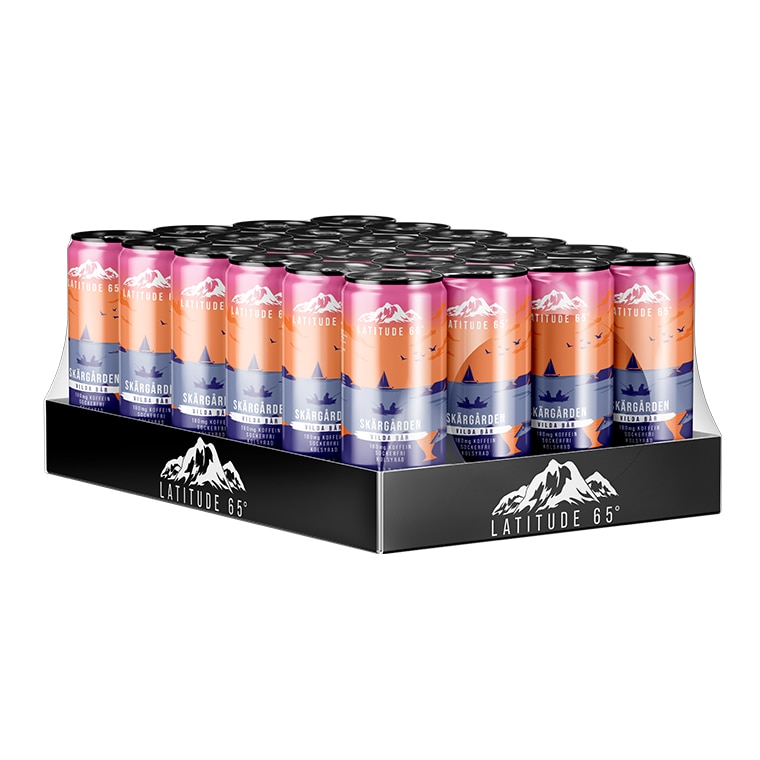Latitude 65 Skärgården Vilda Bär 24x330ml