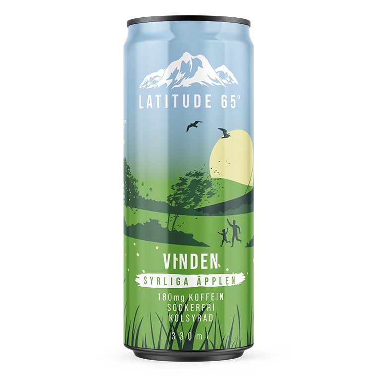 Latitude 65 Vinden Syrliga Äpplen 24x330ml