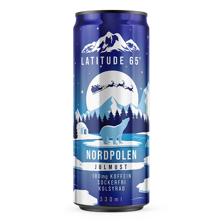 Latitude 65 Nordpolen Julmust 330ml