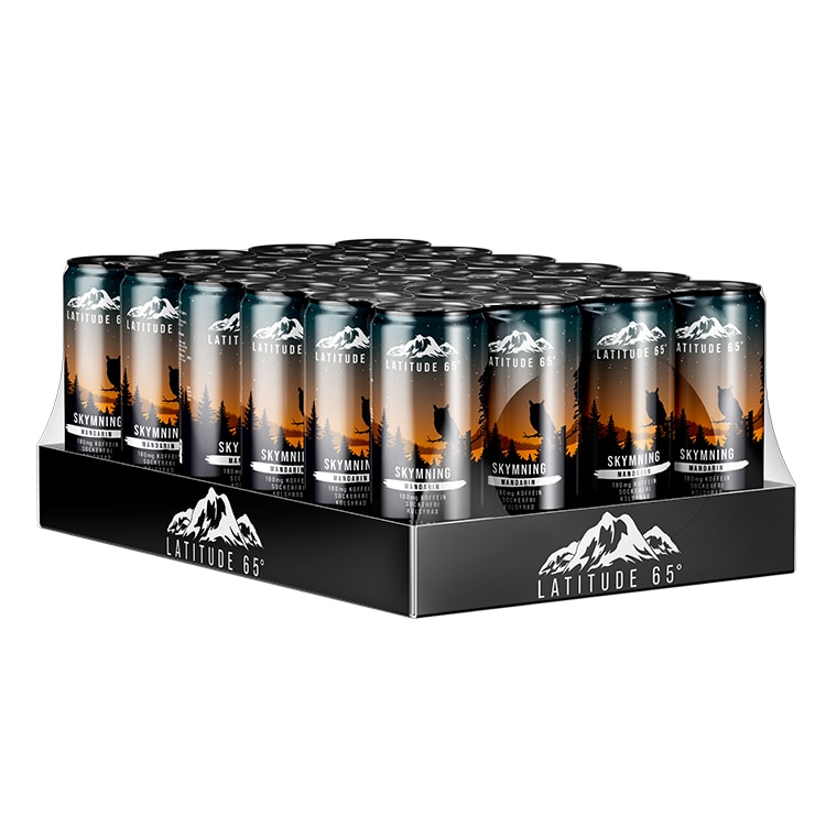 Latitude 65 Skymning Mandarin 24x330ml