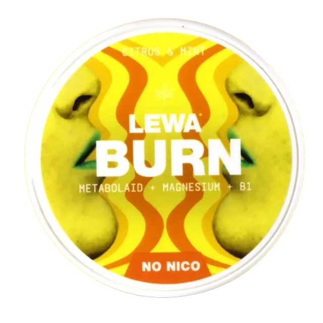 LEWA Burn Citrus & Mint Nikotinfritt snus 1 dosa