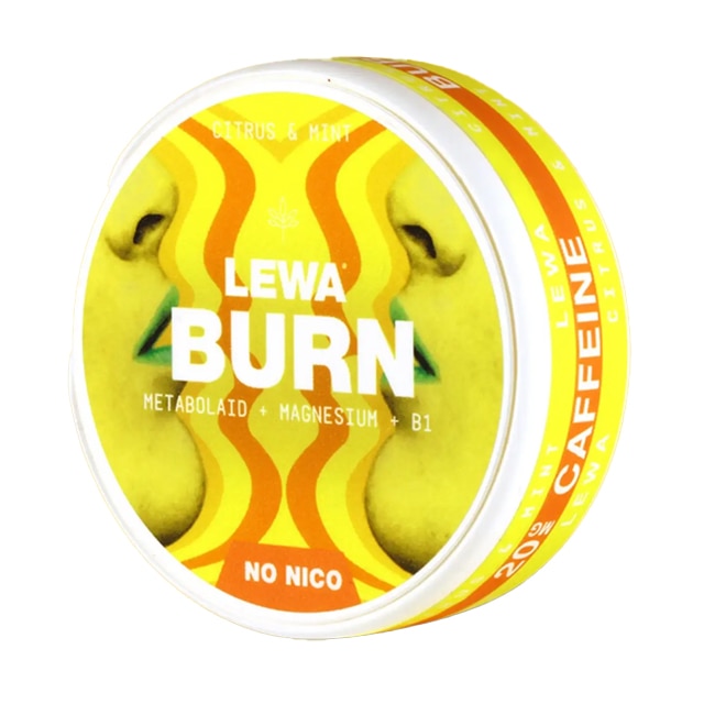 LEWA Burn Citrus & Mint Nikotinfritt snus 1 dosa