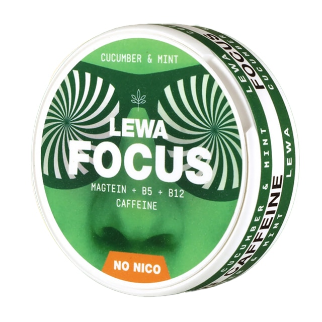LEWA Focus Cucumber & Mint Nikotinfritt snus 1 dosa