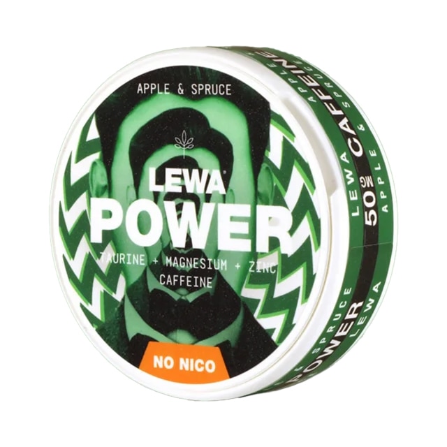 LEWA Power Apple & Spruce Nikotinfritt snus 10-pack