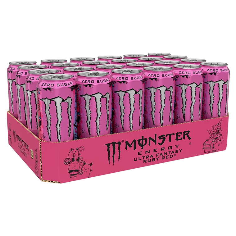 Monster Energy Ultra Fantasy Ruby Red 24x500ml