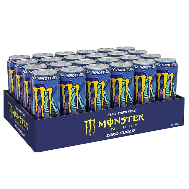 Monster Energy Zero Full Throttle 24x500ml