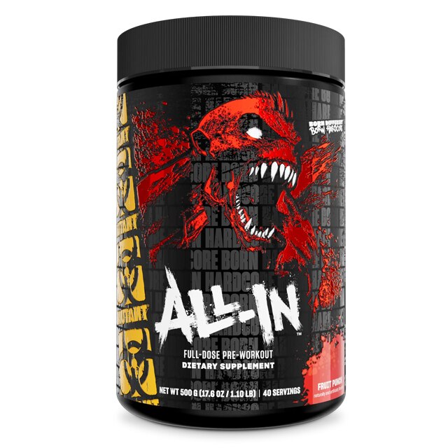 Mutant All In Fruit Punch 40 Serveringar