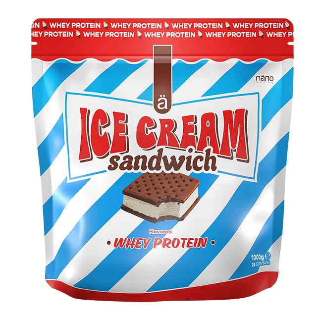 Näno Supps Whey Protein Ice Cream Sandwich 1kg 