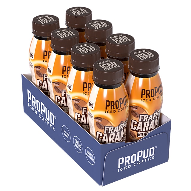 Njie ProPud Coffee Shake Frappé Caramel 8x250ml