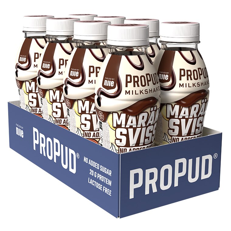 Njie ProPud Protein Milkshake Marängsviss 8x330ml